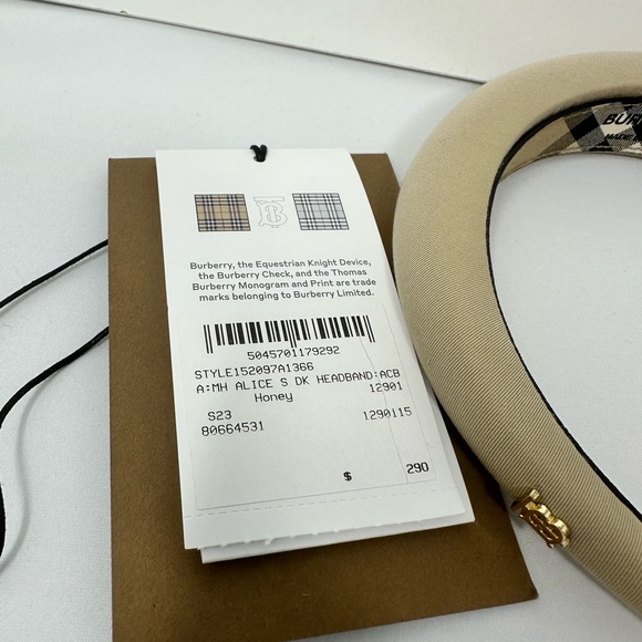 Burberry authentic headband - Picture 2 of 5